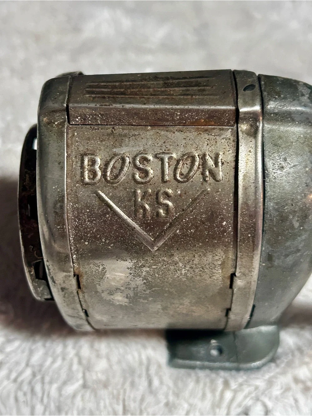 Metal Hand-Crank Pencil Sharpener - Silver